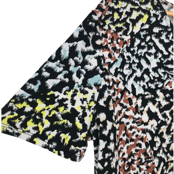 Christian Siriano Abstract Print Stretch Dress - Picture 3 of 6